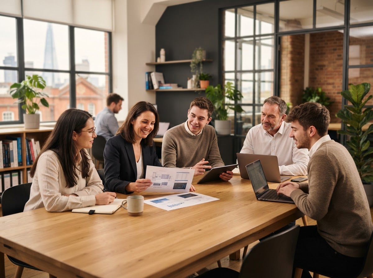 Zenith Sparek analysts reviewing predictive risk models and portfolio data